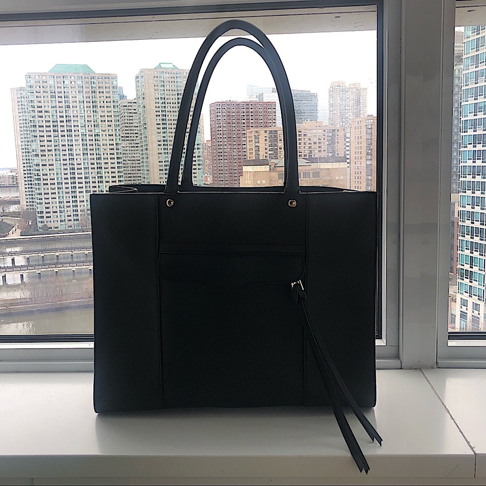Rebecca Minkoff Black Leather Tote
